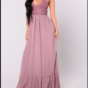Lavender Maxi Dress